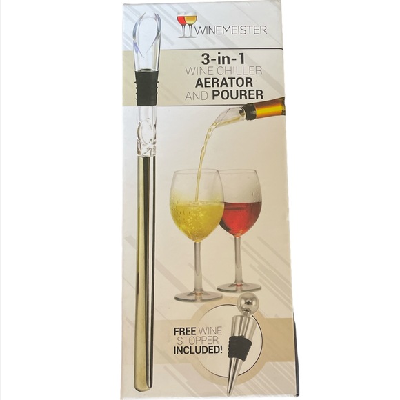 winemeister Other Winemeister 3 Wine Chiller Aerator Pourer Poshmark